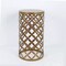 3 Gold Metal Cylinder Plinth Pedestal Stands Wedding Party Decorations